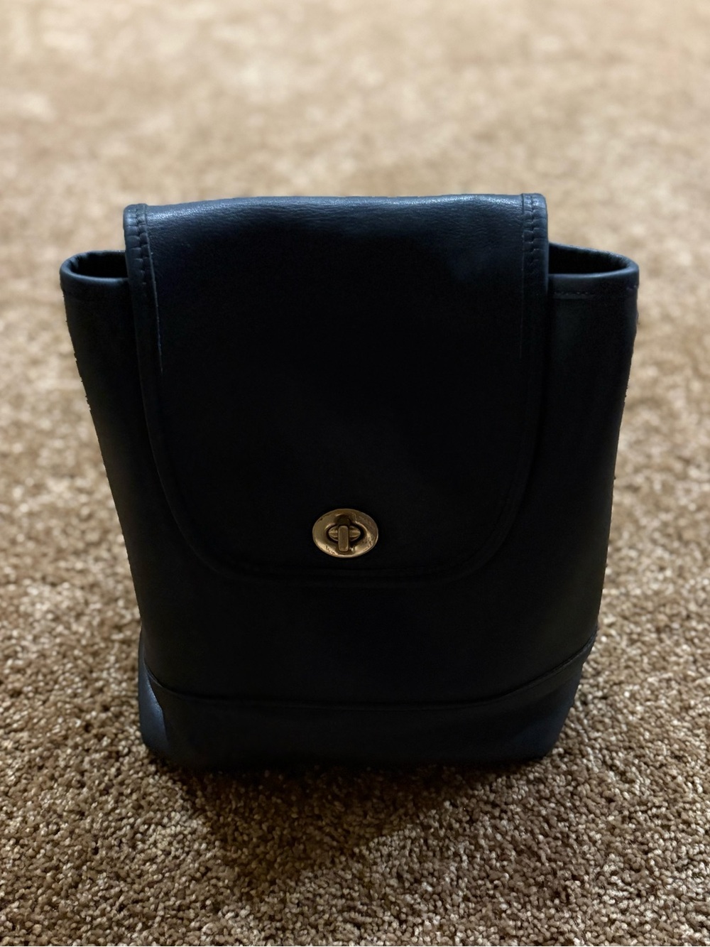 Vintage Coach Small Daypack in Black